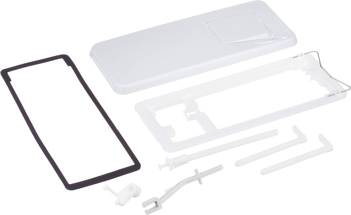 Bedieningsplaat Wit 35x19x5 cm voor Sanitaire Techniek