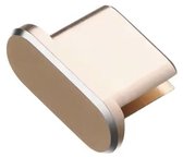 USB-C dustplug - Stofplug voor USB-C ingang - Beschermplug USB-C poort - Stofplugje - Smartphone plug - Goud - Geen stof in jouw smartphone - CHPN