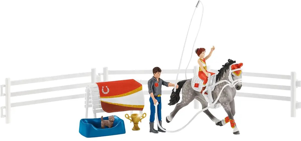schleich HORSE CLUB Speelfigurenset - Mia's Springset - Kinderspeelgoed voor Jongens en Meisjes - 5 tot 12 jaar - 18 Onderdelen - 42443 — afbeelding 23