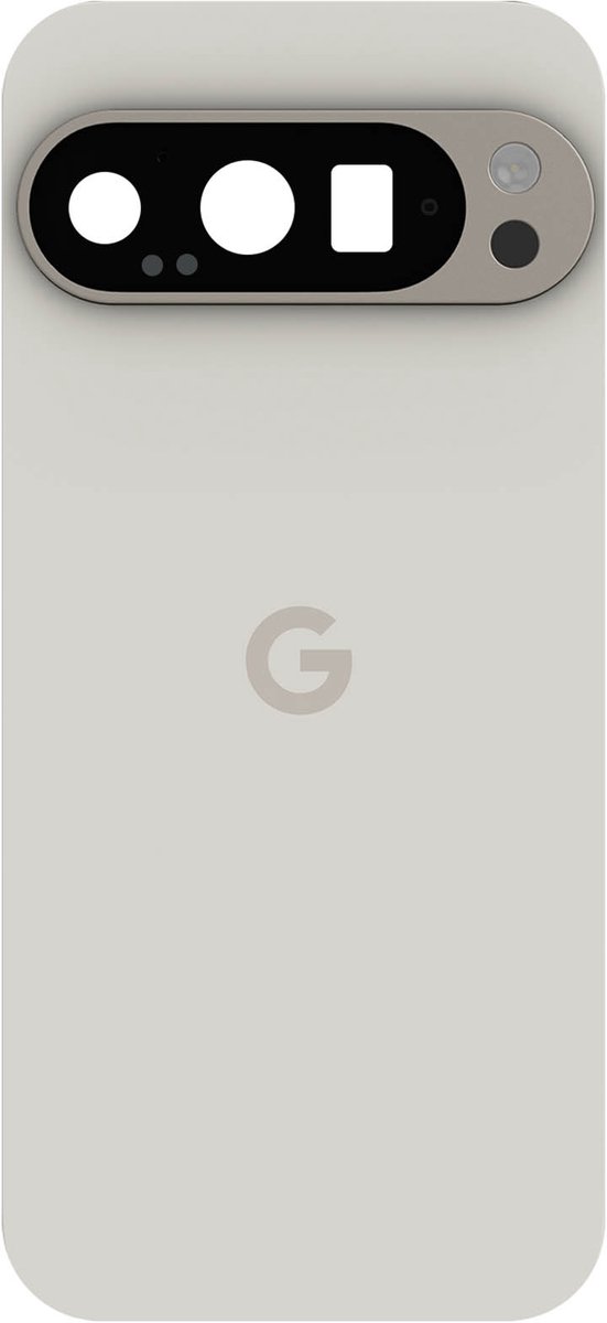 Google, Achterruit voor Google Pixel 9 Pro Original Service Pack, Wit