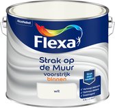 Flexa - Strak op de Muur Binnen Muurverf Voorstrijk - Wit - 2.5 L