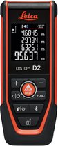 Leica DISTO D2 Laser Afstandsmeter 150m, 1.5mm, bluetooth en NFC (Model 2026)