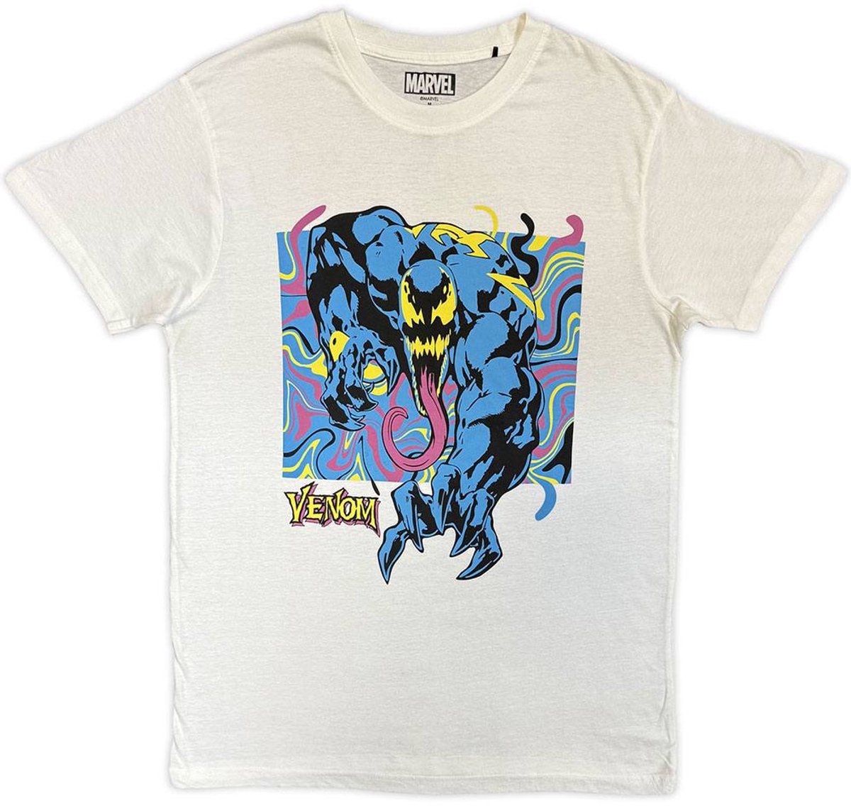 Marvel Venom - Psych Crawl Heren Tshirt - XL - Wit
