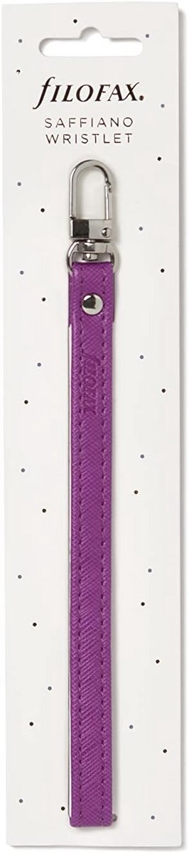 Compacte Kunstleren Polsband voor Organisers - Raspberry