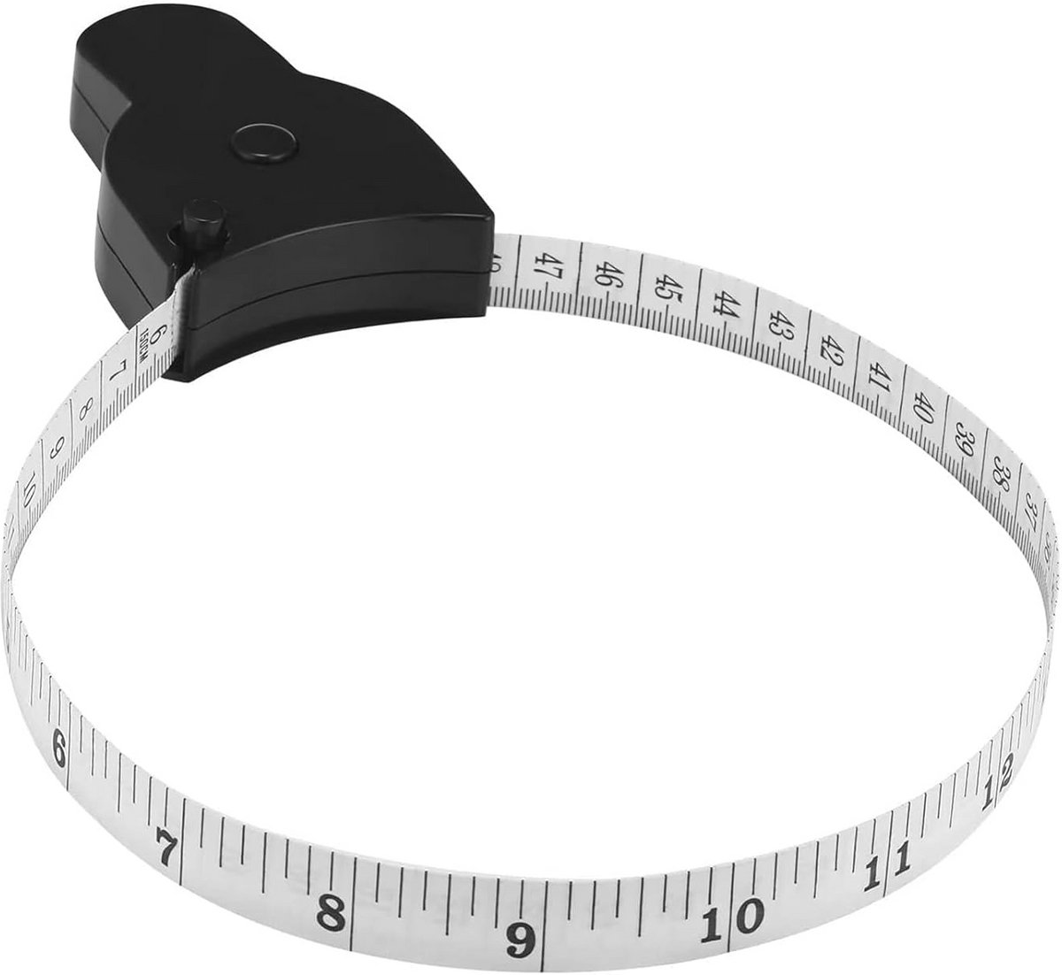 Meetlint voor het lichaam - Zacht en intrekbaar 150 cm - Perfect voor fitness en naaien - Nauwkeurig lichaamsmeetlint voor taille en borst