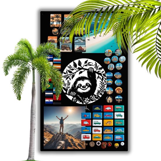Magnetisch Bord - Magnetisch Memobord 50x80 cm van Staal - Ideaal voor