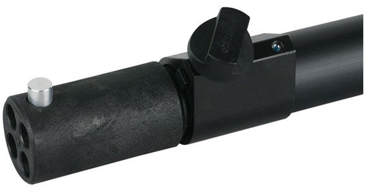 Wentex Pipe & Drape telescopische staander 120-180cm zwart