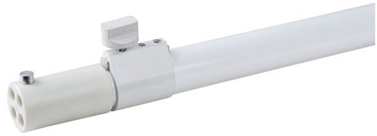 Wentex Pipe & Drape telescopische staander 180-300cm wit
