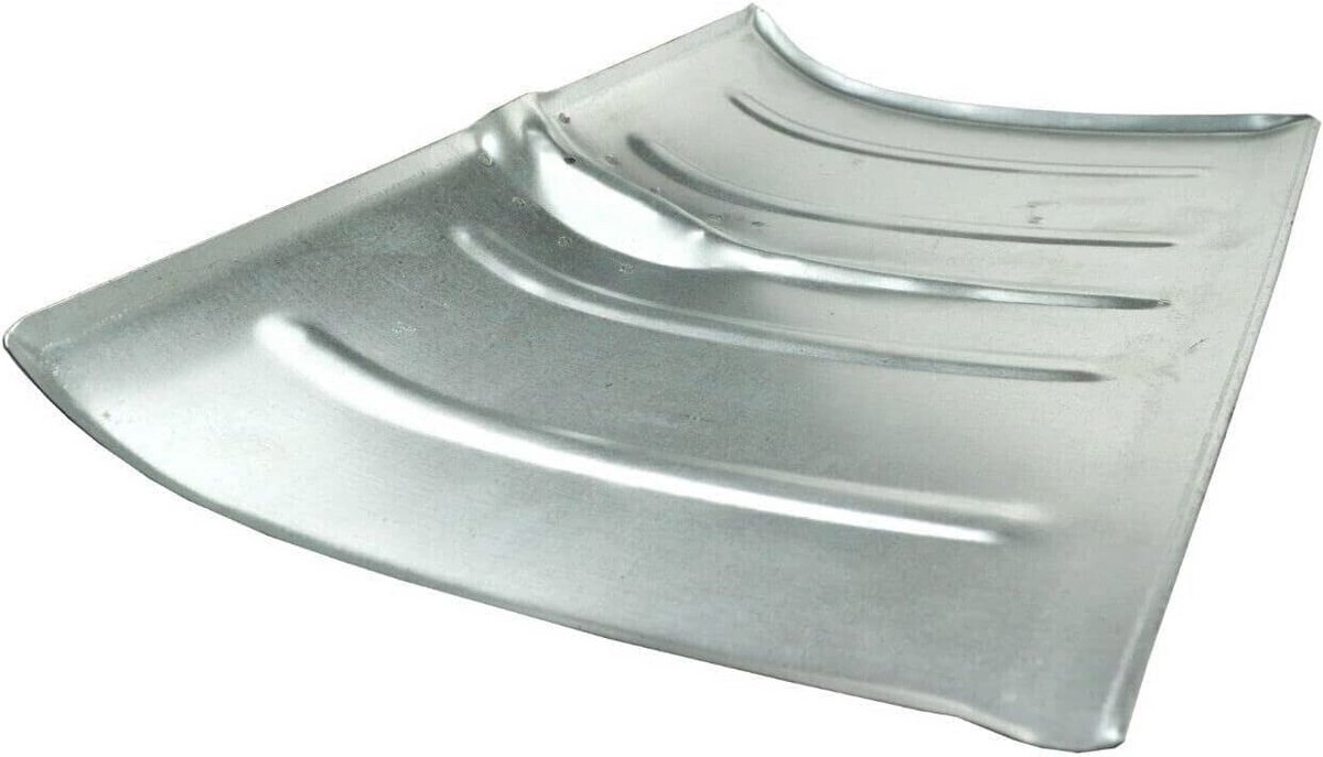Metaal sneeuwschep zonder steel - 50x31cm