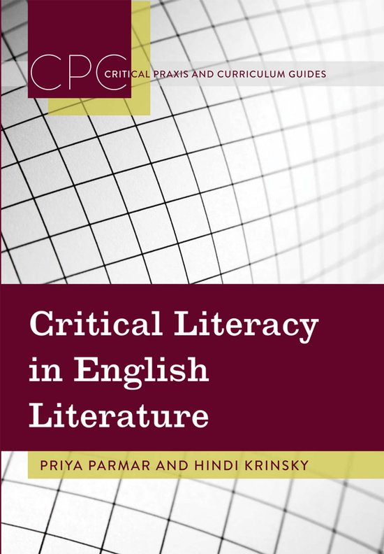 Critical Literacy in English Literature - cover