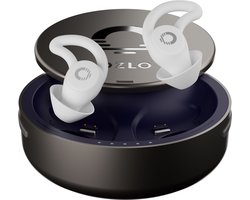 Ozlo Sleepbuds - Oordopjes tegen snurken - Blokkeert en vervangt storende geluiden - Slaapdetectie - Volledig vlak in-ear design - Ideaal voor zijslapers - In-ear wekker - Stream je favoriete audio - 37 ingebouwde noise-masking geluiden