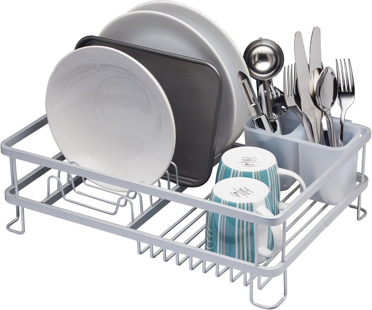 Aluminium anti-roest afdruiprek 42 x 30 cm voor keuken