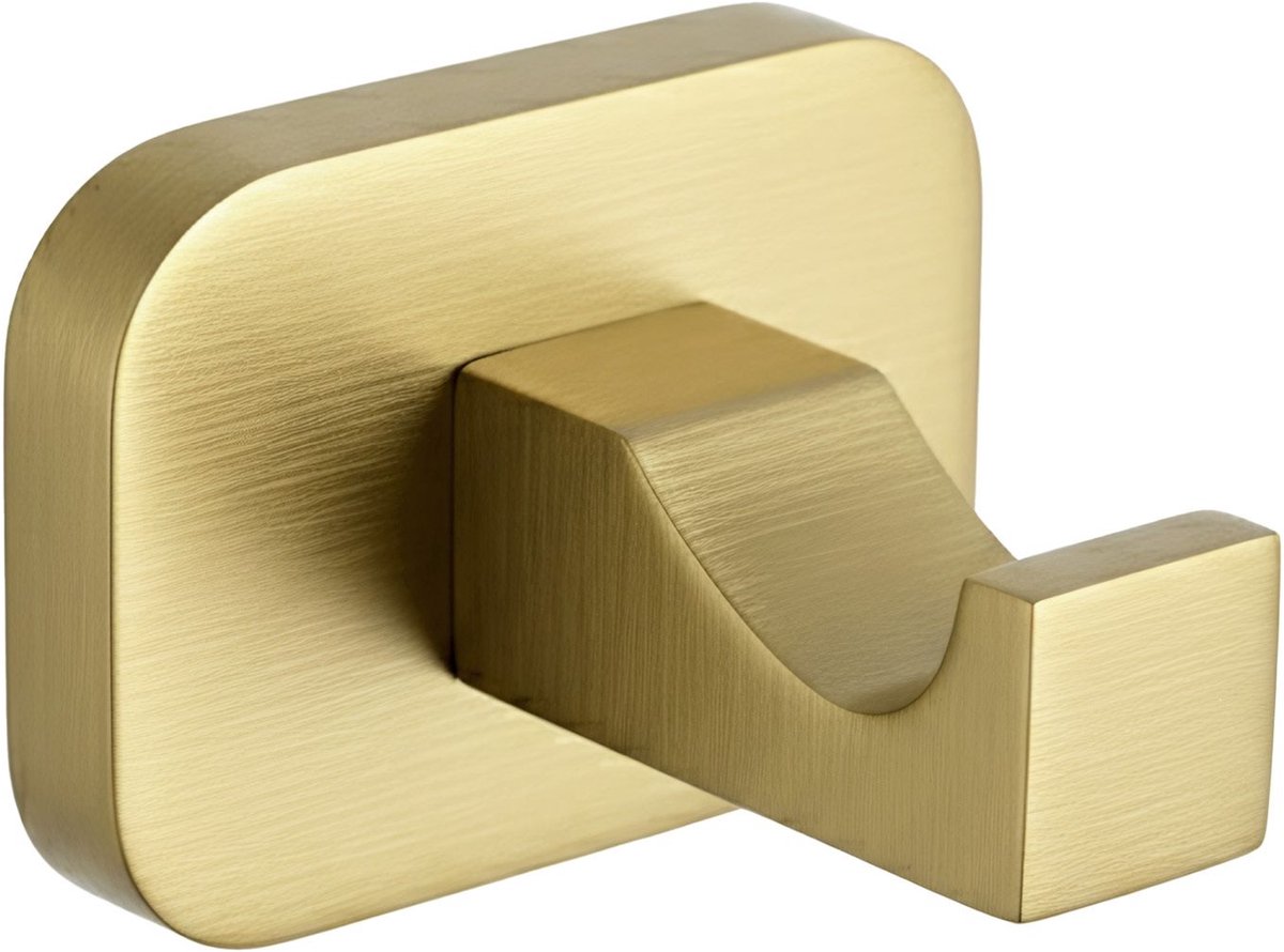 Rea 5905 Nico - Handdoekhouder - Geborsteld Goud - 5,5X4,5X4Cm