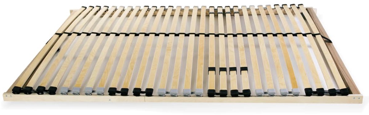 Eenpersoonsbed | Tienerbed | Volwassenenbed Lattenbodem met 28 latten 7 zones 100x200 cm