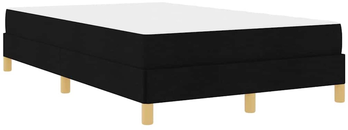 Tweepersoonsbed | Dubbelbed | Volwassenenbed | Boxspring bed Zwart en Bruin 120 x 190 cm