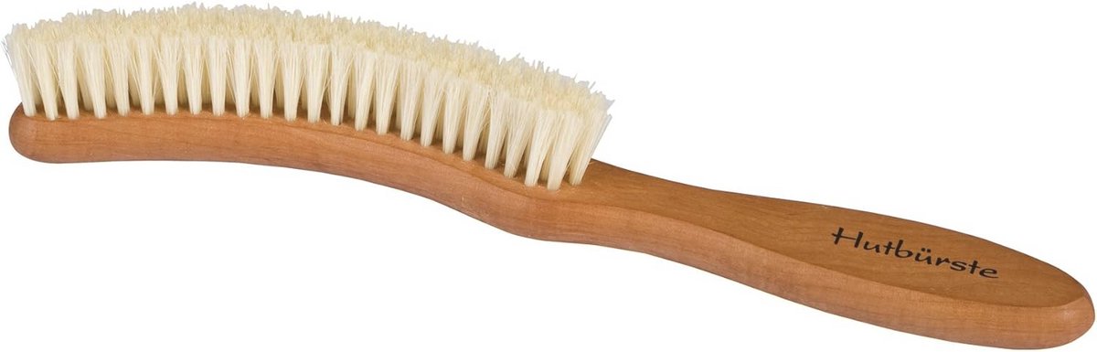 Natuurlijke Hoedborstel van Hout - Perfect voor Jouw Hoed