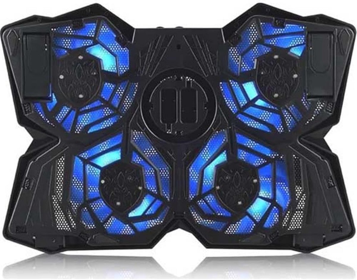 Gaming Notebook Koeler tot 17,3 inch met 4 Verlichte Ventilatoren