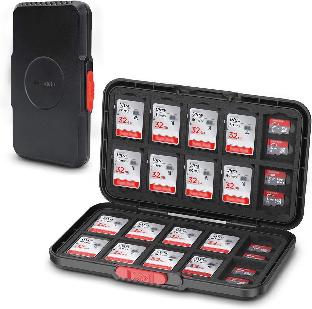 Geheugenkaart Case voor 20 SD en 40 TF