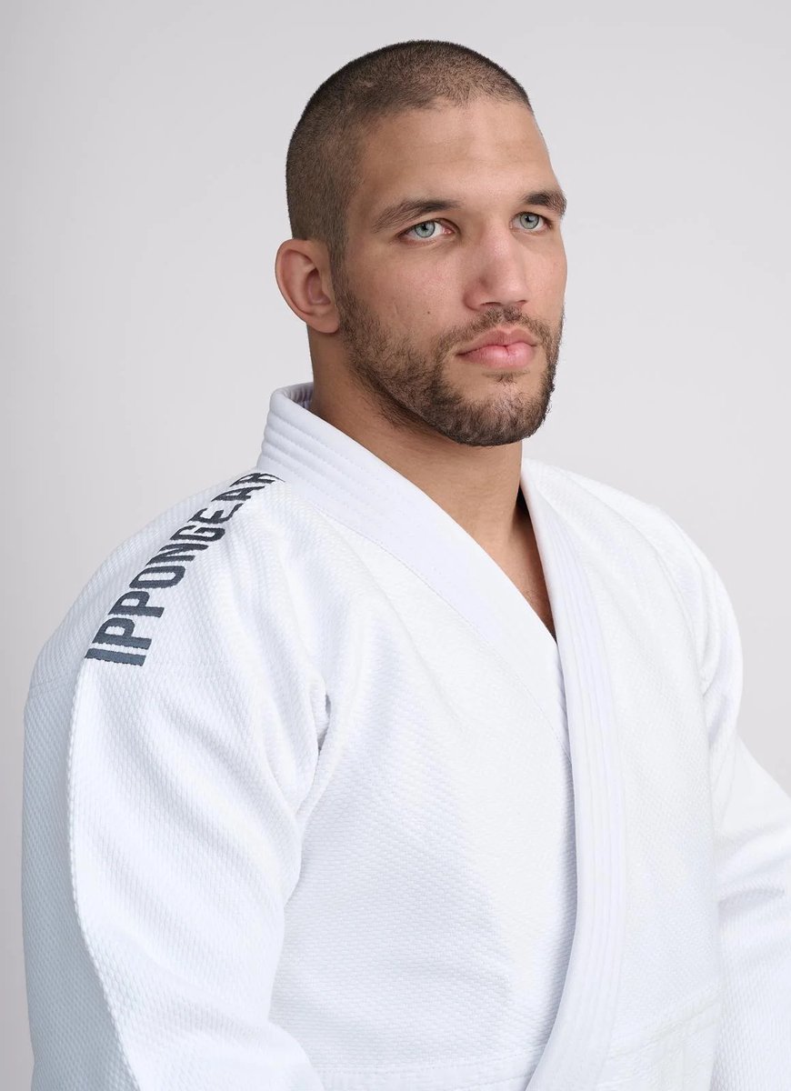 Ippon Gear Fighter 2 Witte jas slimfit (Maat: 180)
