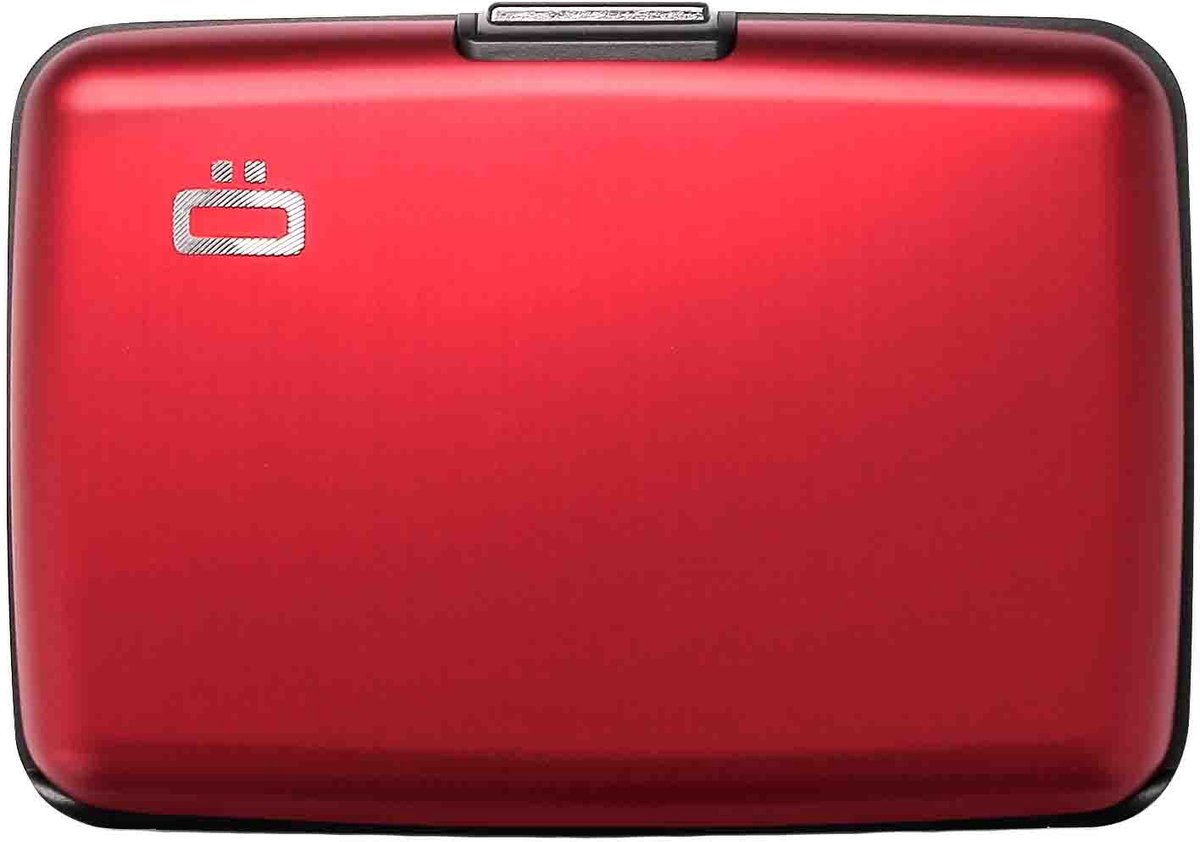 Ogon Designs Stockholm V3 Smart Case - Aluminium Creditcardhouder - RFID - Rood