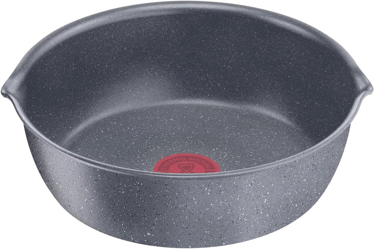 Duurzame braadpan Ø 26 cm met afneembare handgreep voor gas, oven en inductie