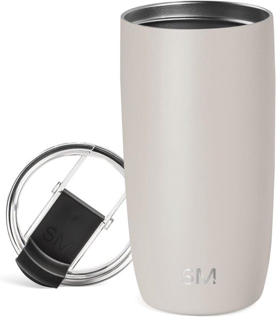 Video's over Wat is 12oz 14oz Geïsoleerde Camping Reis Waterfles Thermos Tumblers RVS Koffiekop Mok met Handvat voor Heet Koud Dranken Thee