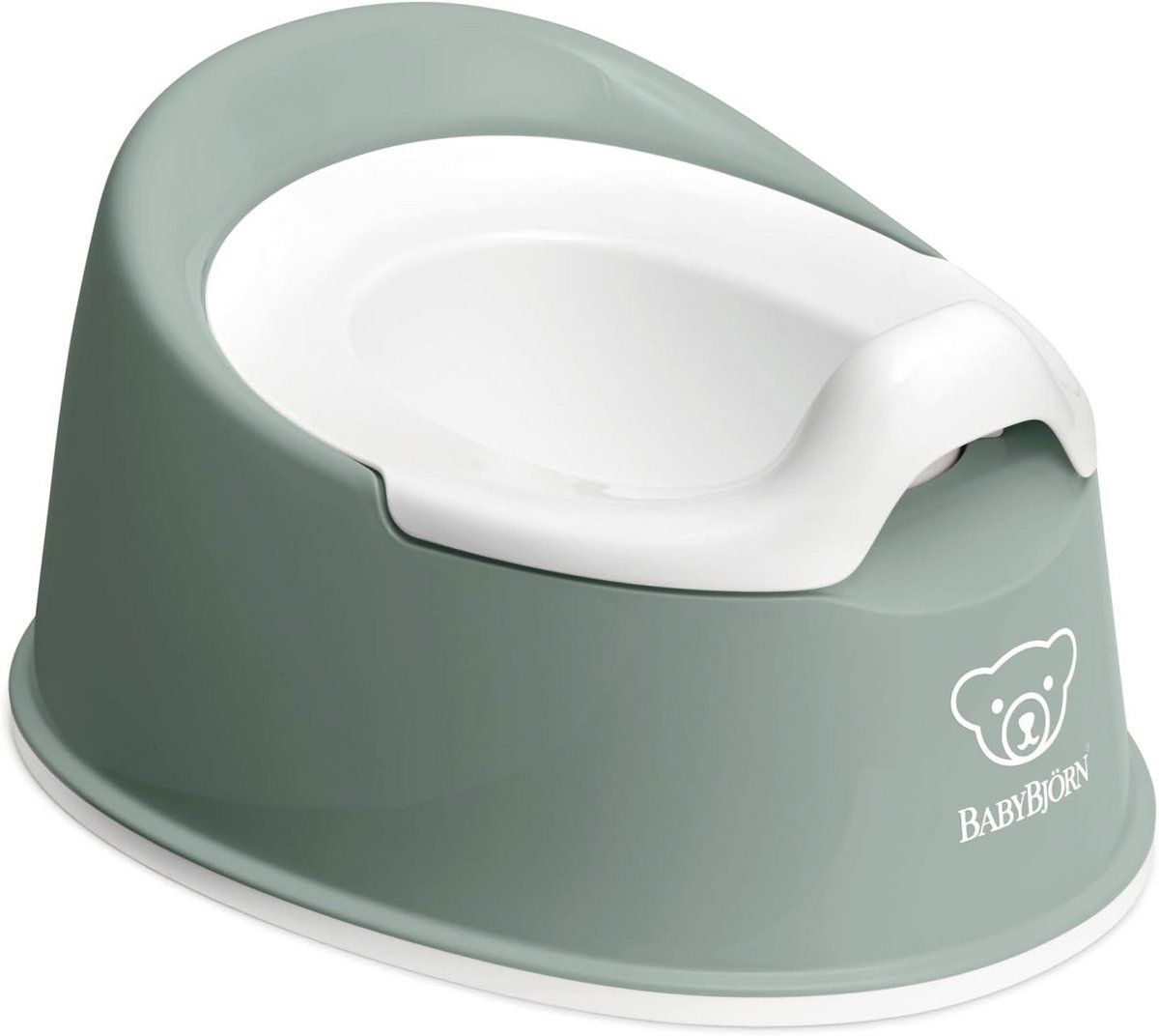Slimme Potty voor Baby's - Diepgroen/Wit, Comfortabel & Fusie van Functionaliteit en Comfort
