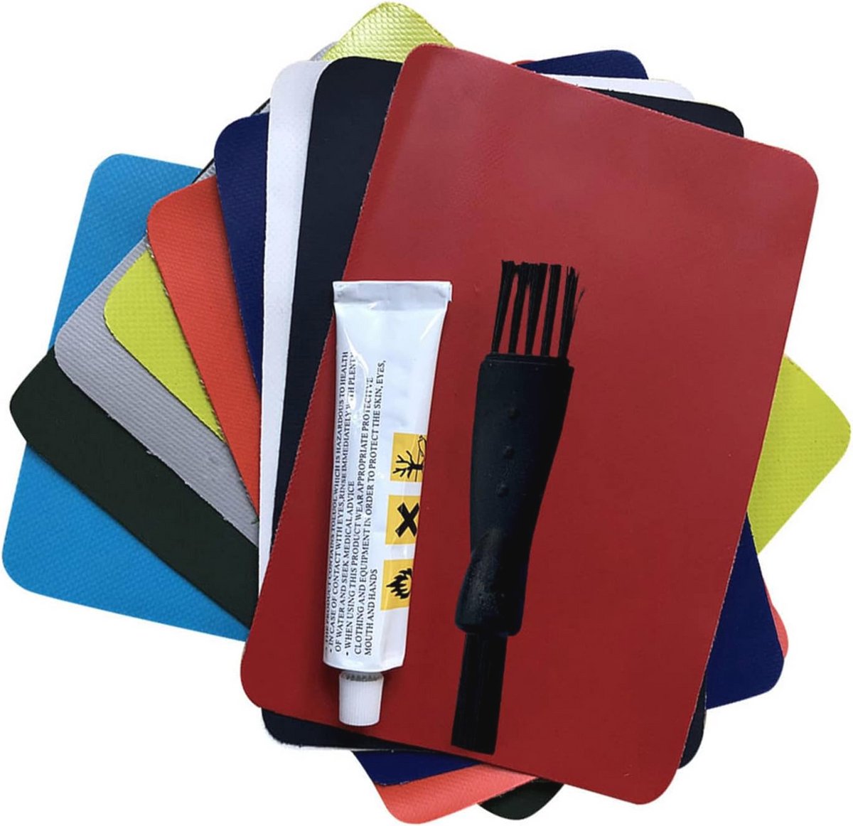 Heavy Duty Repair Patches Set voor Bouncy Castle, Airbed en Inflatable Boot - 6 Stuks