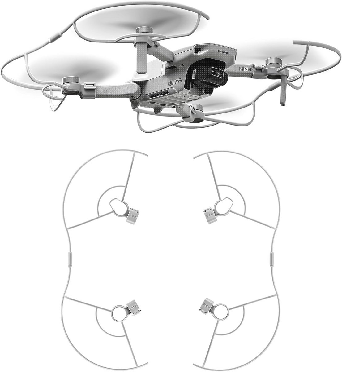 4K Propeller Guard voor Drones - Veiligheidsaccessoire voor Mini Drones