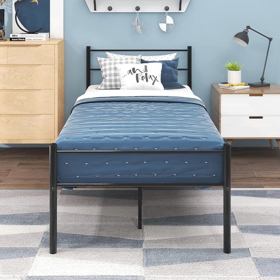 Opbergbed met hoofdeinde - 140 x 200 cm - fluweel - lattenbodem Opbergbed met hoofdeinde - 140 x 200 cm - fluweel - lattenbodem
