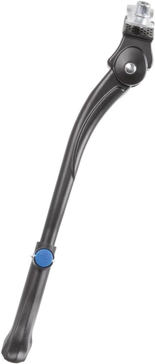 Fiets parkeersteun aluminium - montage midden voor 24-29 inch fietsen - zwart