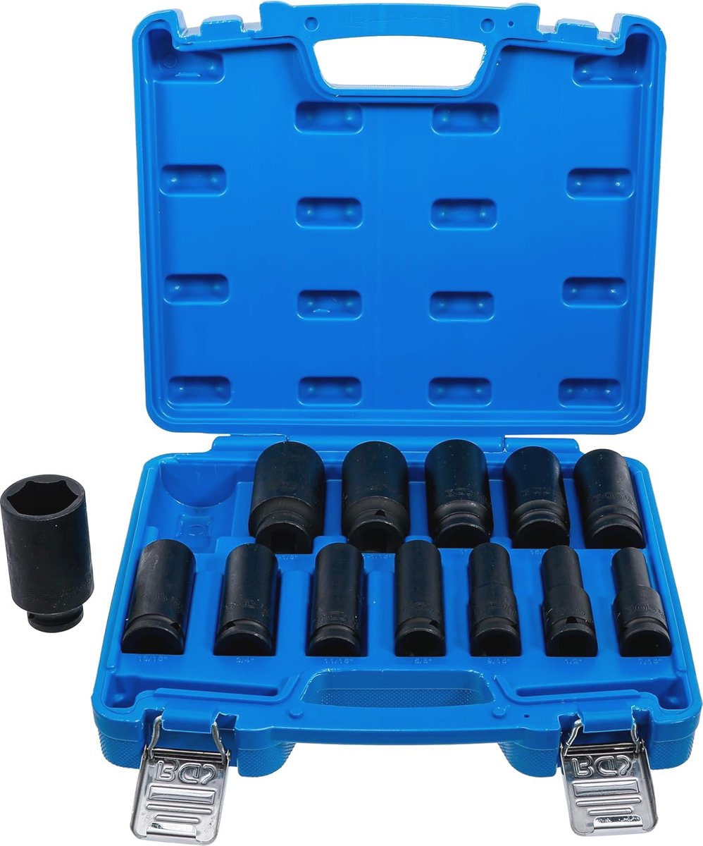 Zeskant Dopsleutelset 1/2" - Krachtige 13-delige Set voor Professioneel Gebruik