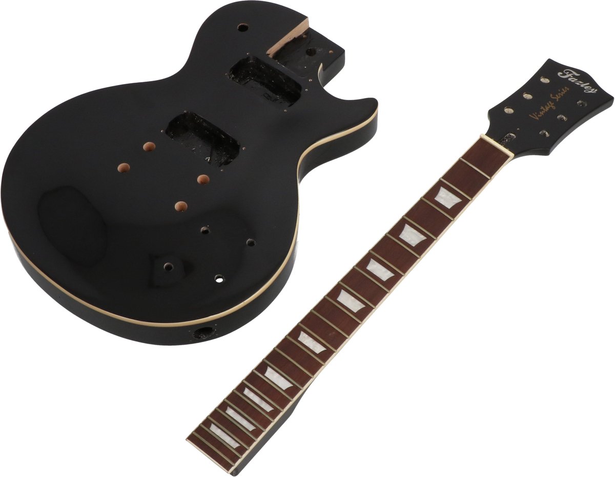 Elektrische gitaar bouwpakket Fazley FLP-DIY-BK