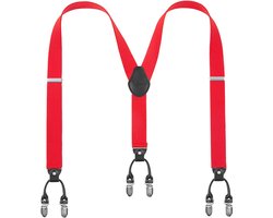 LAFAYON Bretels Voor Mannen - Y-Back 35mm Met 6 Sterke Clips - Heavy Duty Geschenkpakket