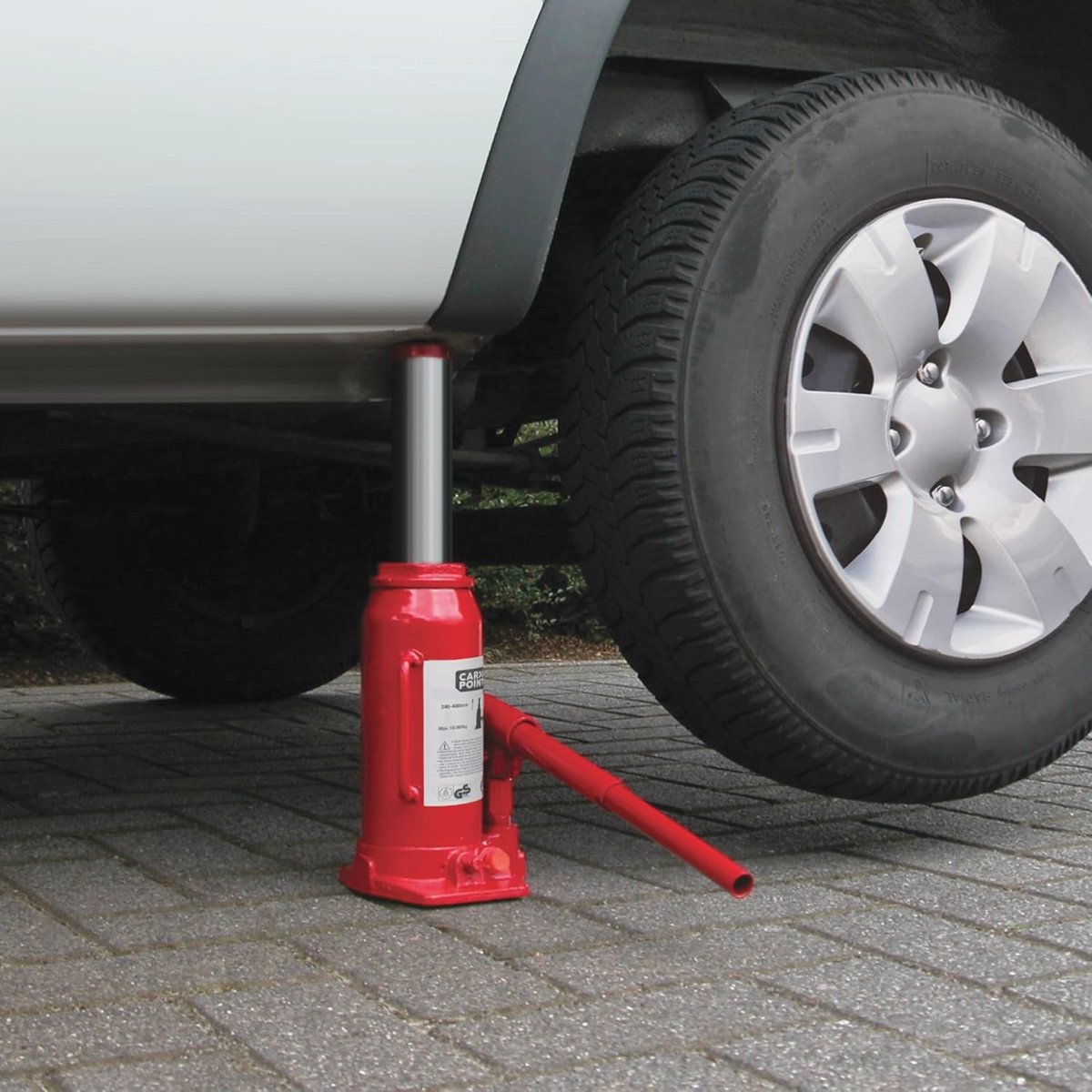 Spanband 3m x 25mm met Klem voor Zware Ladingen