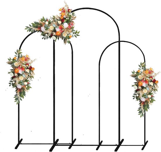 Bloemen schets sprookje leuk vos bruiloft boog fot bedankkaart