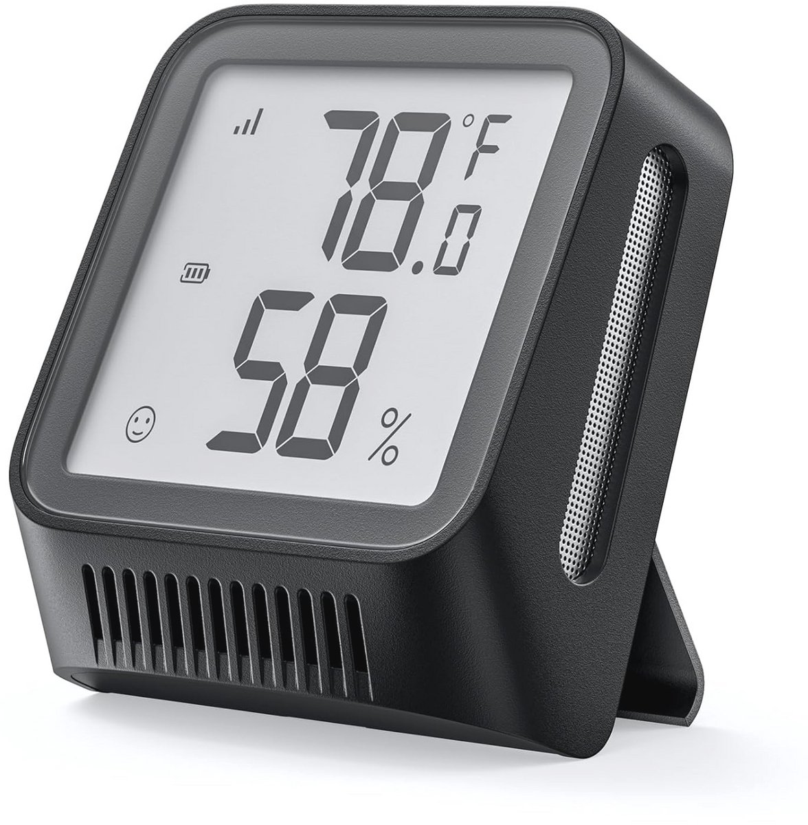 Draadloze thermometer en hygrometer voor binnen – mini kamerthermometer met app en comfortabele meetfuncties
