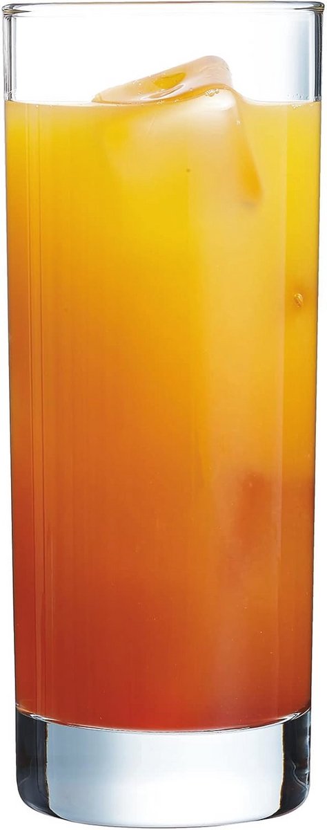 Hoge Cocktailglazen - 6 Stuks van Gehard Glas - Modern Design voor Cocktailparty's