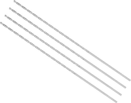 Extra Lange Spiraalboor 2 mm - 160 mm Sneldraaistaal Boor voor Koper