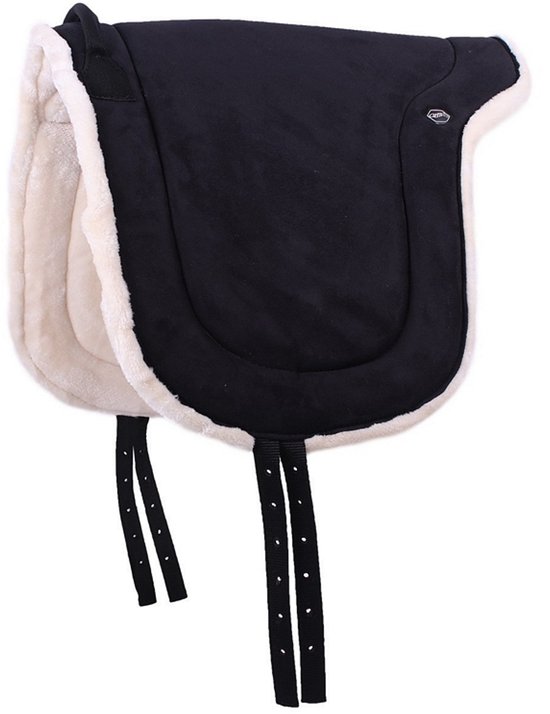 QHP - Bareback Pad Zwart - Pony QHP - Bareback Pad Zwart - Pony
