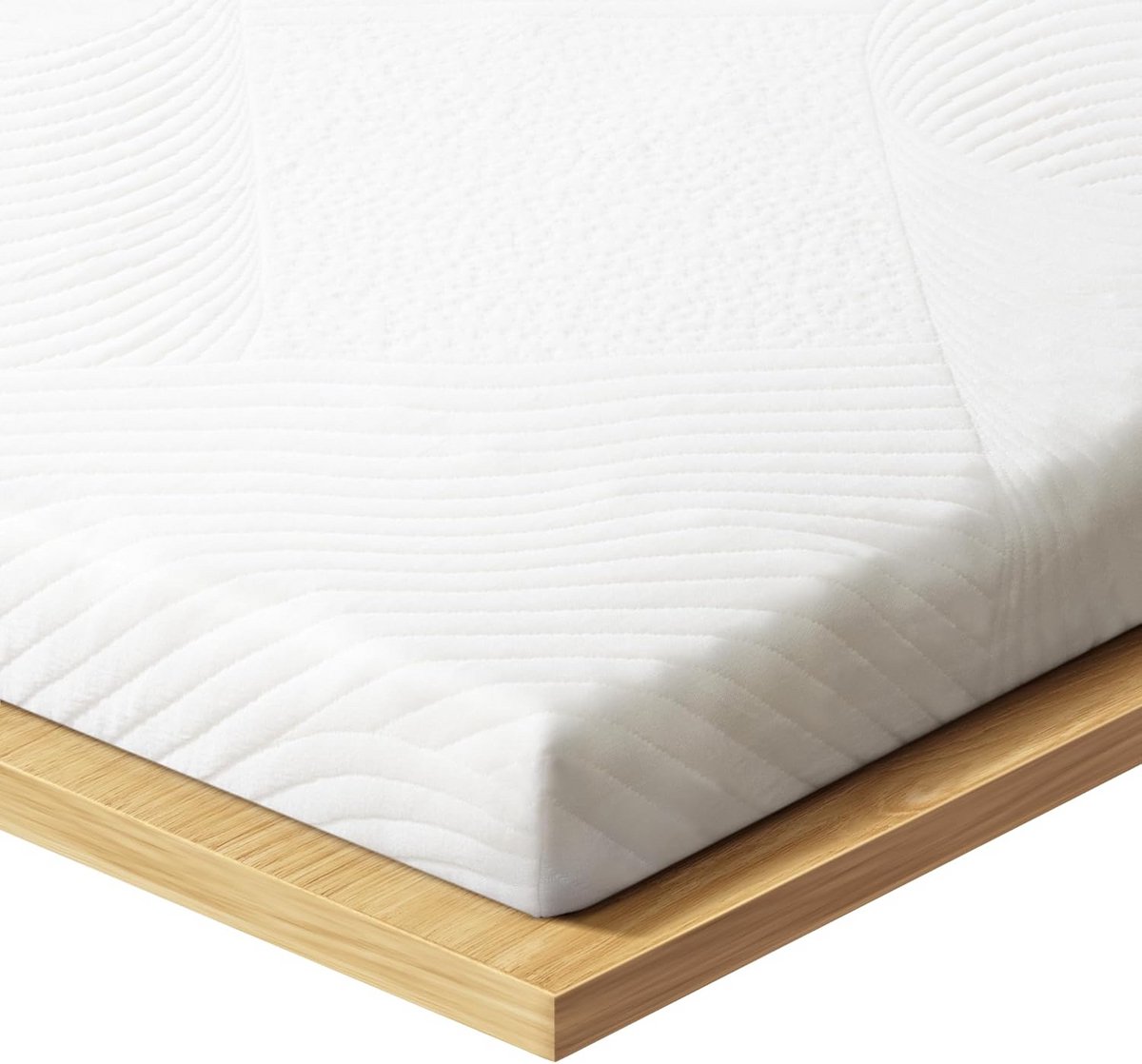 Matrastopper 140 x 200 cm - 8 cm traagschuim met gel - H3/H4 - Oeko-Tex®-gecertificeerd -