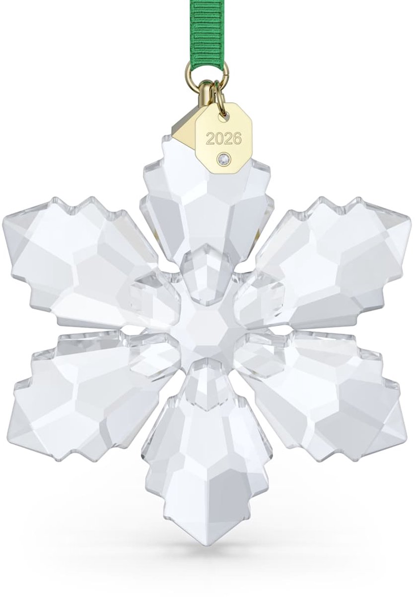 Swarovski Kerstster Ornament 2026 Editie 5718051 Transparant / zilverkleurig