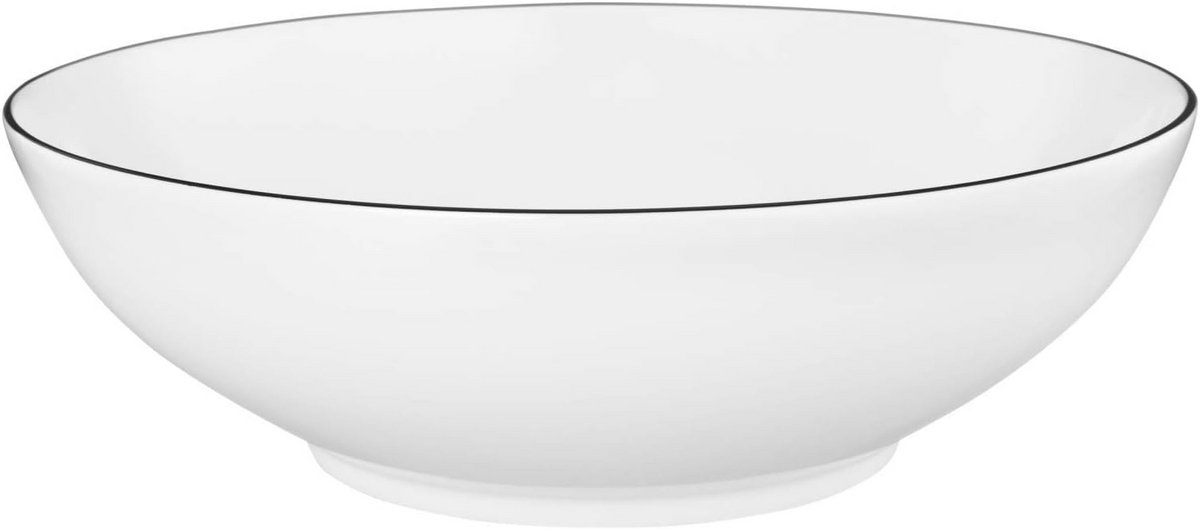 Seltmann Weiden Lido Black Line Porcelain Bowl Ø 23 cm