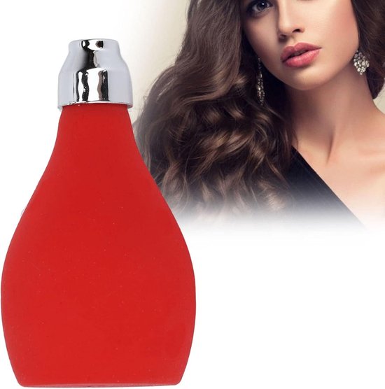 Ronte - Navulbare Spuitapplicator voor Kappers, Talkpoeder voor Krullend Haar, Silicone Knijpfles, Cosmetica Container - Rood - Haarverzorging Beauty Essentials van Ronte — afbeelding 2