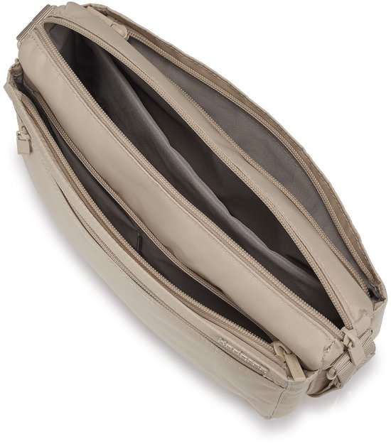 Hedgren Eye Medium Sac bandoulière femme avec protection RFID – Taille moyenne –Cashmere Beige