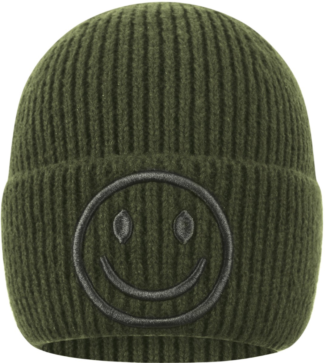 Smiley Muts 100% Polyester | Casual Winter‑Beanie voor Vrouwen | Keep Smiling