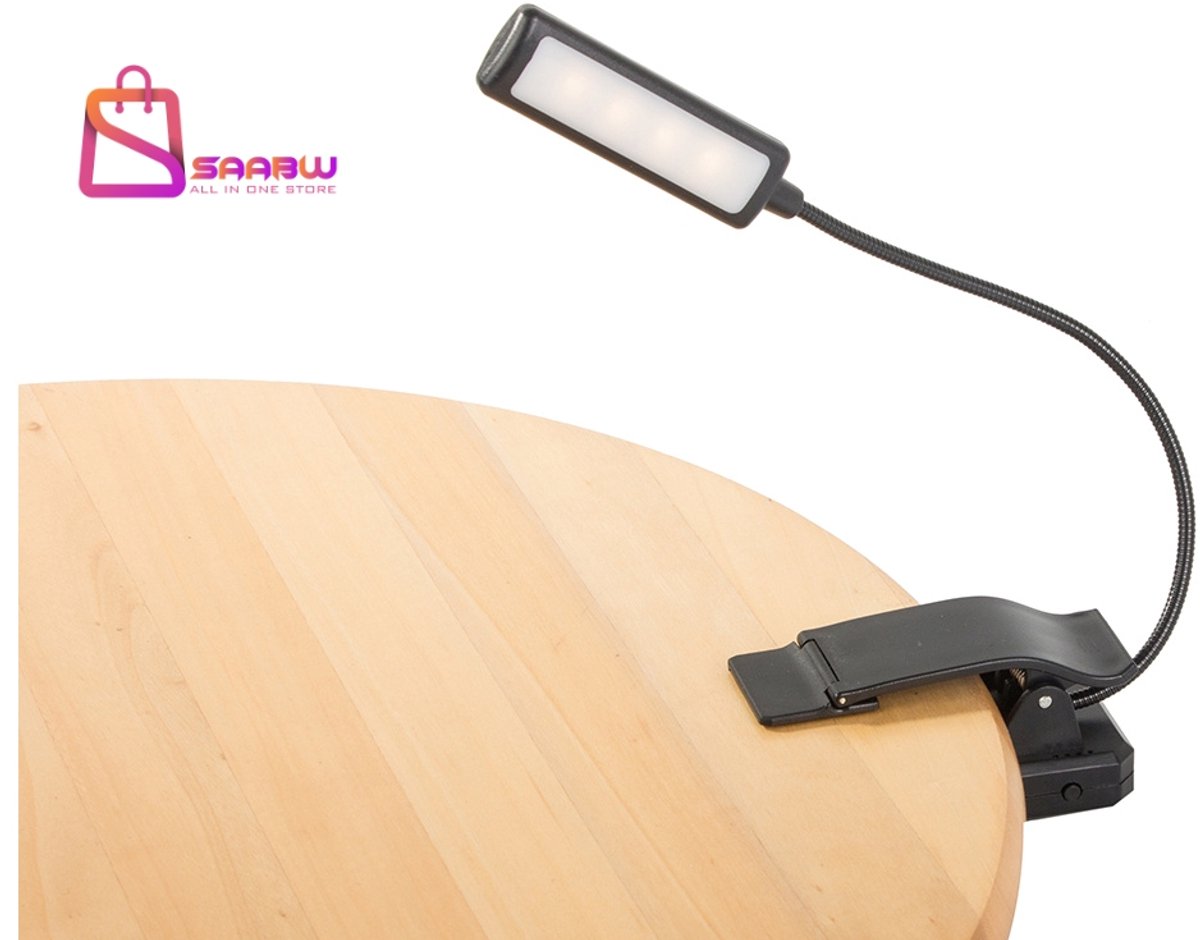 USB Leeslamp Clip Nachtlamp Oogvriendelijk 9 LED – leeslampje voor boek – leeslampje – leeslampje met klem – 69906