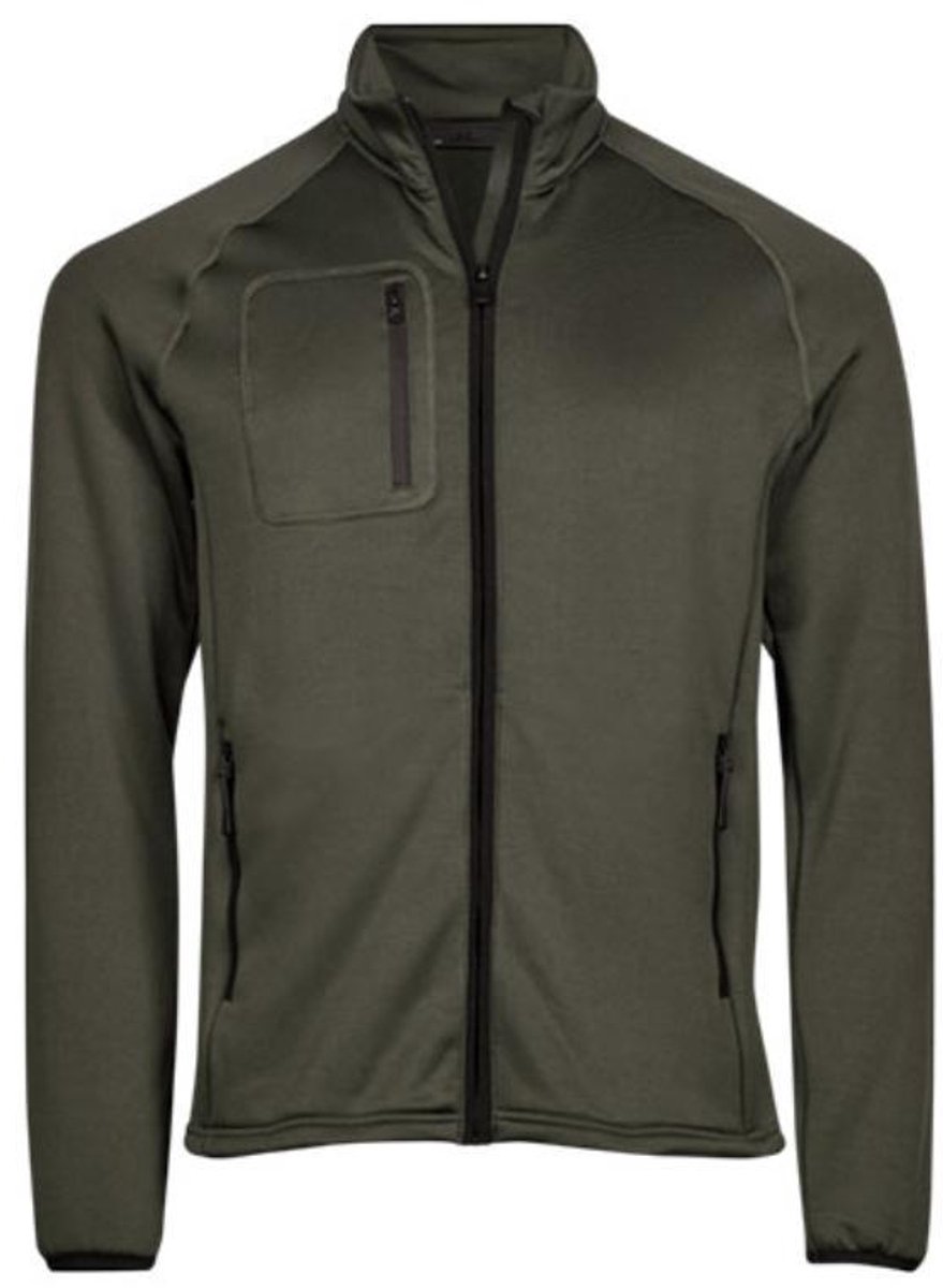 Tee Jays Stretch Fleece Jacket Deep Groen