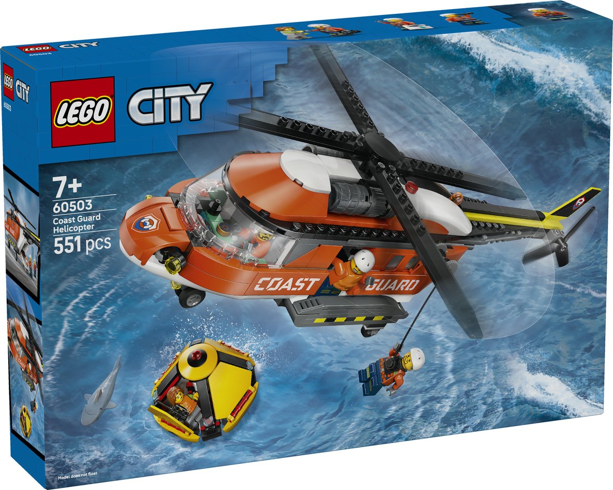 LEGO City Exploration - Kustwacht Helikopter - 60503 — afbeelding 17