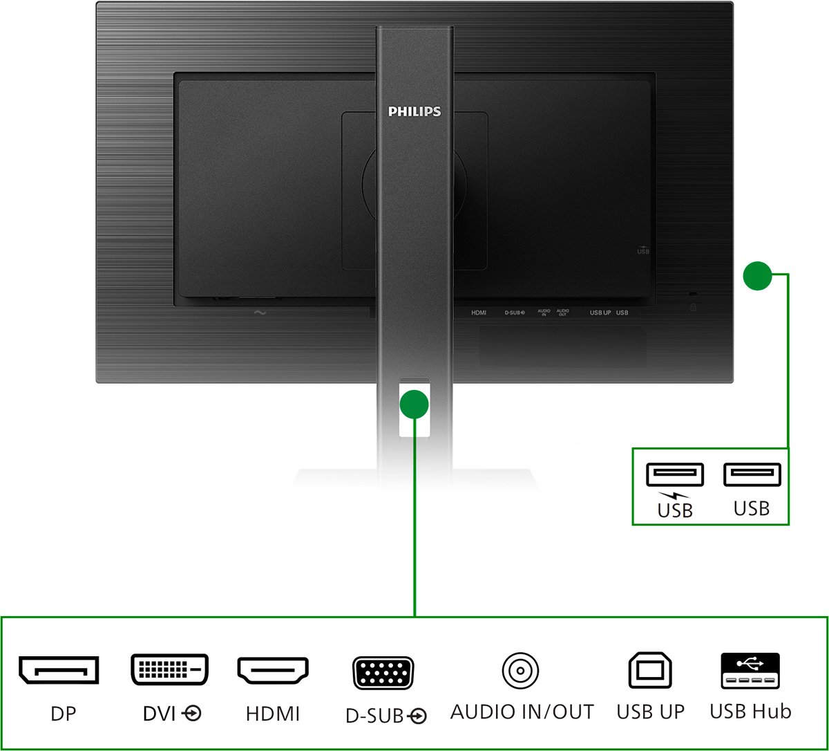 Philips 272B1G - Energiezuinige 27" IPS Monitor met PowerSensor thumbnail 6